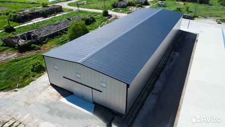 Ангар под ключ / Быстровозводимый ангар