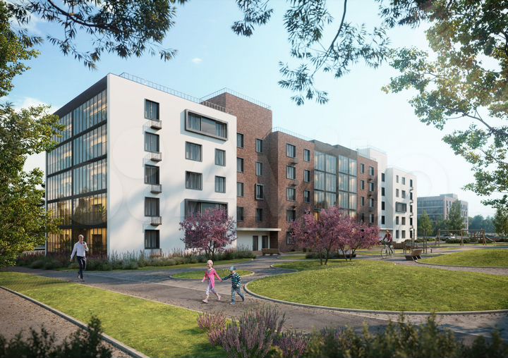 3-к. квартира, 88,1 м², 2/5 эт.