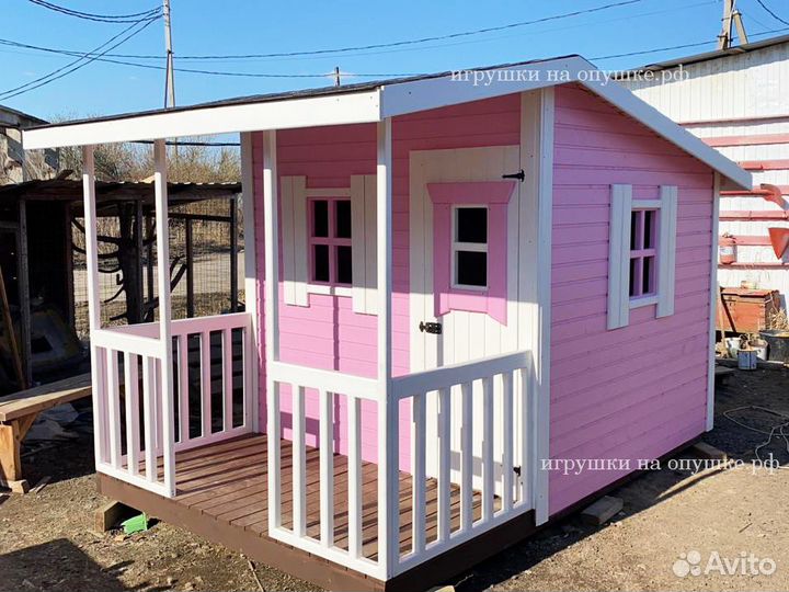 Детский домик для дачи