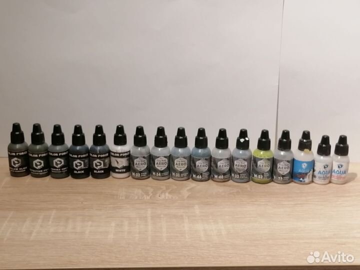 Б/у Химия и краски для сборных моделей