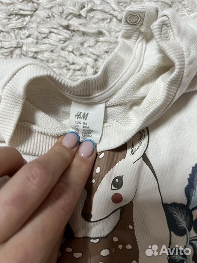 Джемпер для девочки hm 86