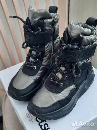 Ботинки сапоги для девочки 34 зима
