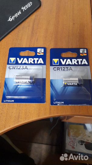 Батарейка литиевая Varta CR123A
