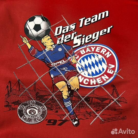 Свитшот Bayern Munich 1997г винтаж