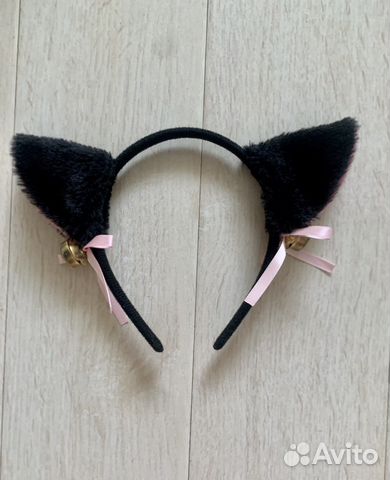 Ободок ушки кошки