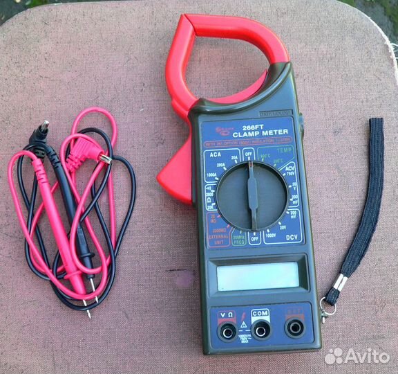Клещи токоизмерительные - мультиметры