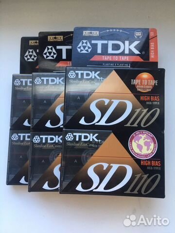 Аудиокассеты TDK SD 110