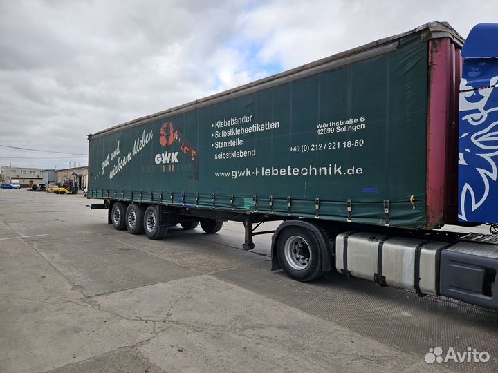 Полуприцеп шторный Krone SD, 2006