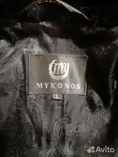 Шуба мутоновая с капюшоном