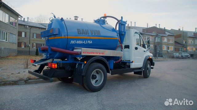 Вакуумная машина мв-4 на шасси газ C41R13