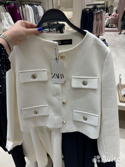 Укороченный жакет Zara