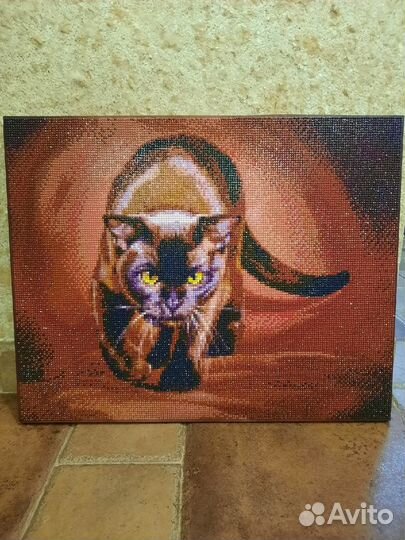 Алмазная мозаика на подрамнике / Картина стразами