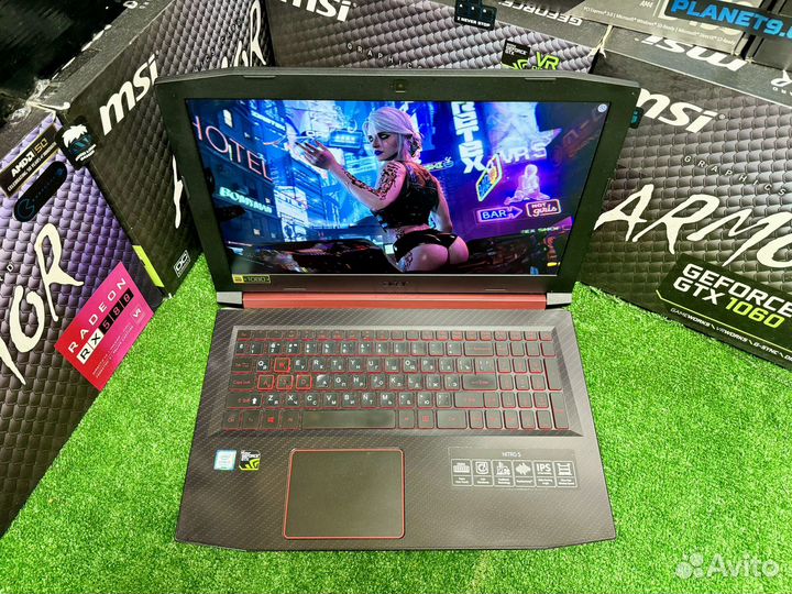 Игровой ноутбук Acer Nitro GTX 1650 Ti