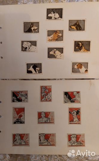 Этикетки спичечные СССР