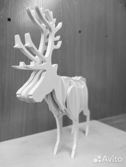Статуэтка олень (3д пазл)