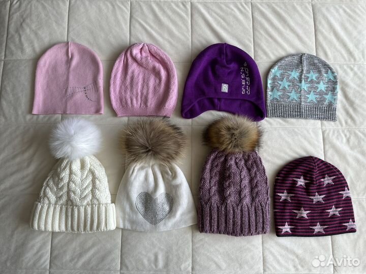 Шапки для девочки 54