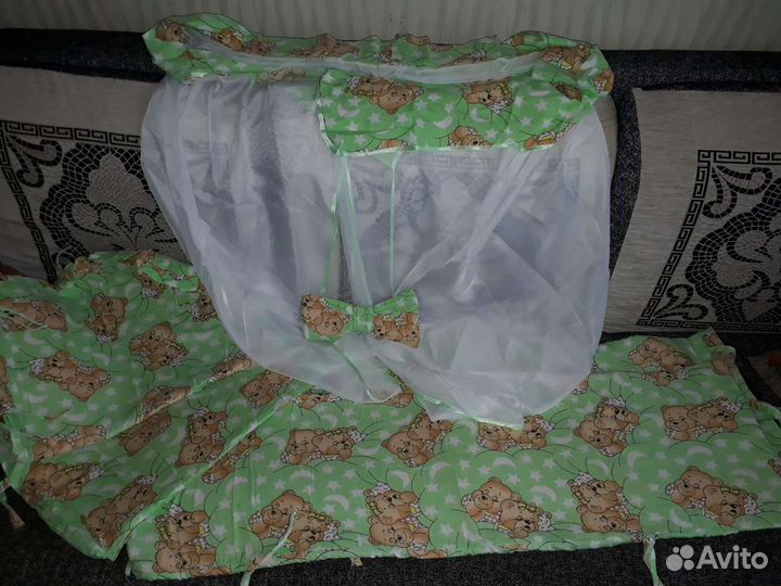 Бортики с балдахином