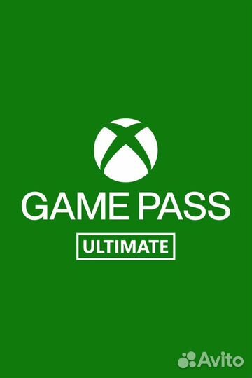 Xbox Game Pass Ultimate (1, 2, 4, 12 месяцев)