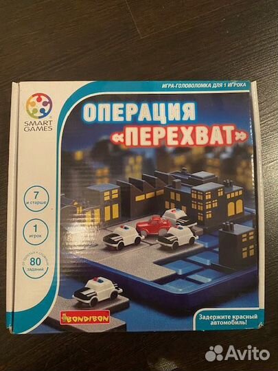 Игра настольная логическая бондилогика Bondibon 