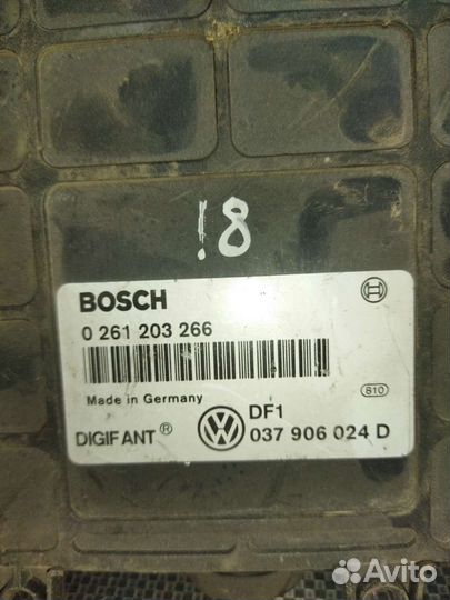 Блок эбу гольф 3 2е мотор дигифан