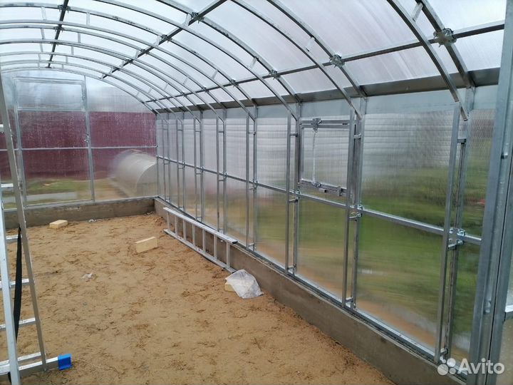 Теплицы из поликарбоната 3 м 6