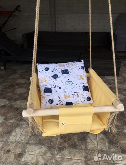 Качели детские woodcoon