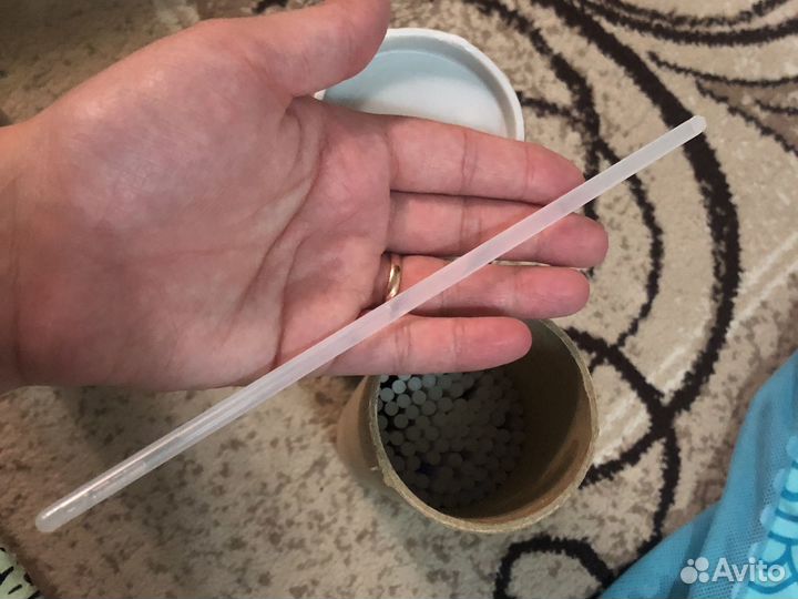 100шт Светящиеся палочки Хисы Синий