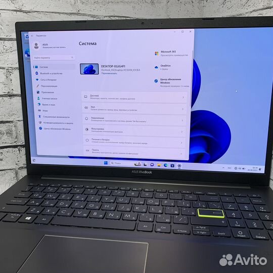 Ноутбук Asus VivоBook x513ean k513ea 8/256гб