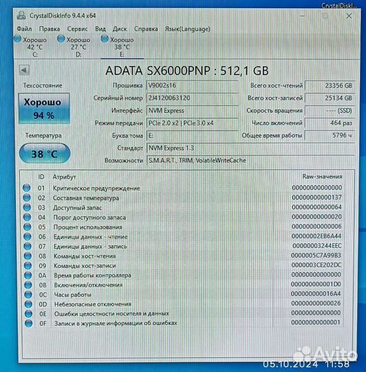 Ssd m2 nvme 512gb xpg adata