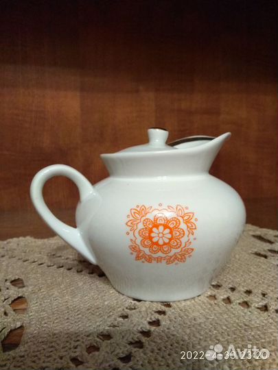 Молочник фарфоровый, з-д Пролетарий