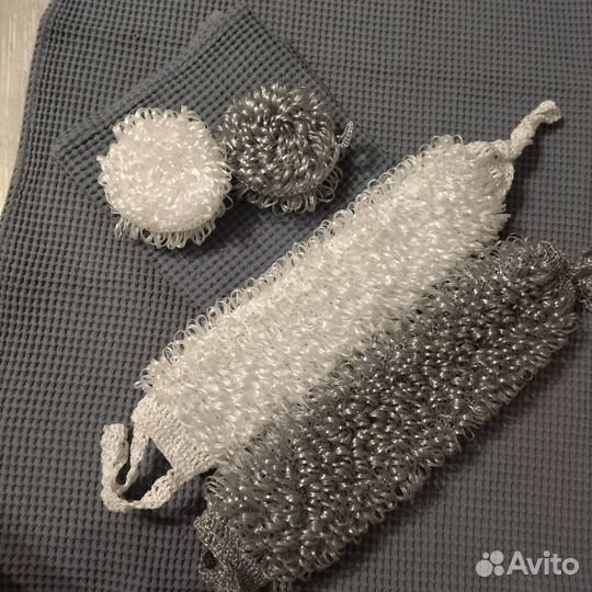 Мочалка ручной работы