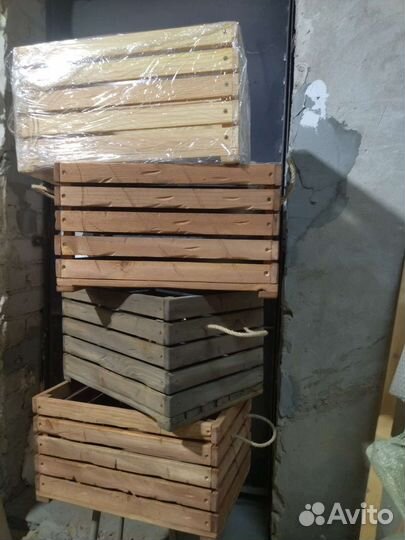 Ящик деревянный