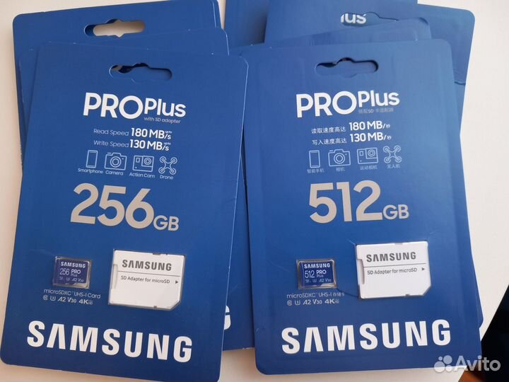 Карты памяти Samsung EVO и PRO Plus