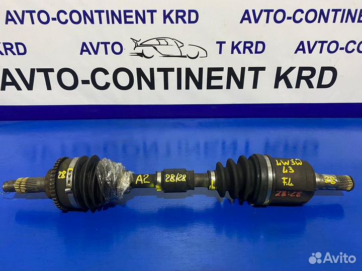 Привод передний левый Mazda Mpv LW3W L3