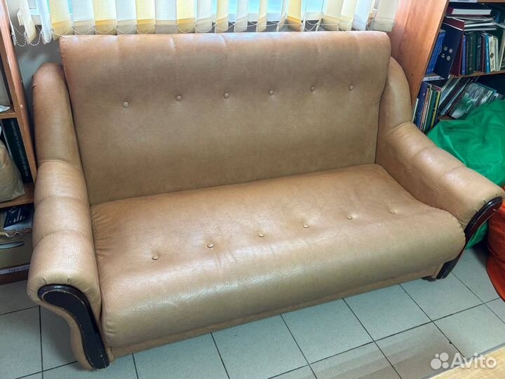 Диван экокожа бу