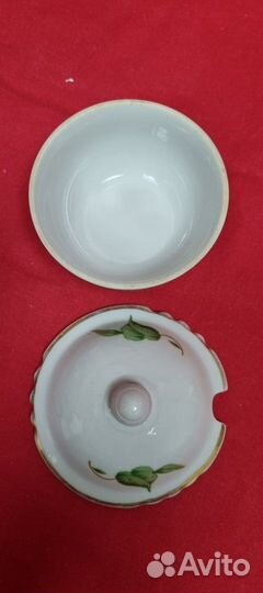 Солонка. Икорница. СССР. Дулево. Серия 