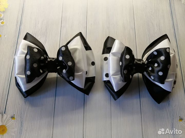 Украшение для волос. Банты в школу
