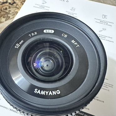 Samyang 12mm T2.2 Cine NCS CS — MFT / Micro 4/3