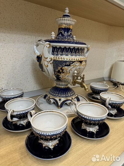 Электронный самовар фарфор