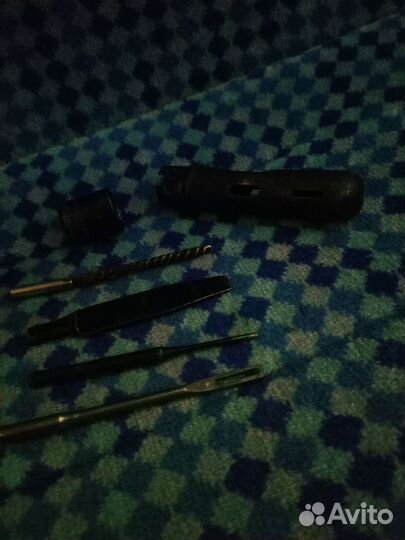 Пенал цилиндрический черный для чистки и разборки