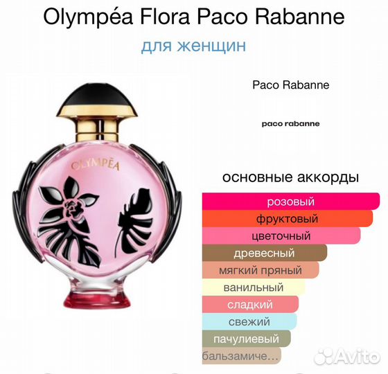 Женские духи paco rabanne Olympea Flora 80 мл