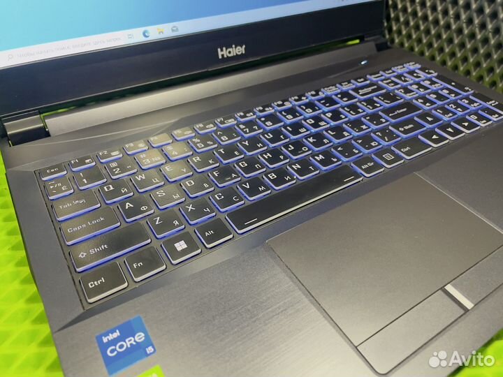 Игровой Ноутбук Haier 144Hz/i5-11Th/16/RTX3050