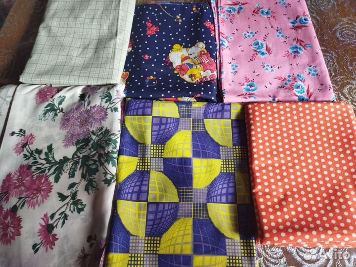 Ткани отрезы СССР