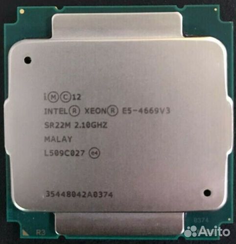 Intel Xeon E5-4669 V3 2.90GHz 18-Core 9.60GT/s