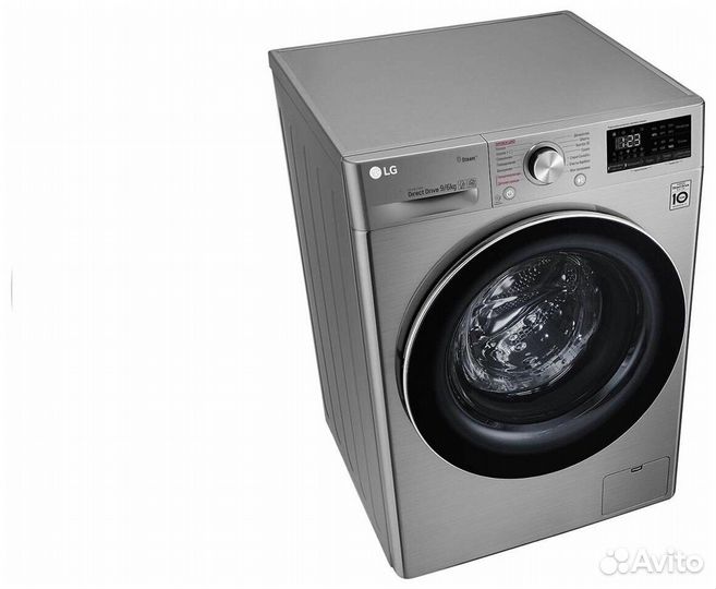 Стирально-сушильная машина LG F4V5VG2S 9/6 кг