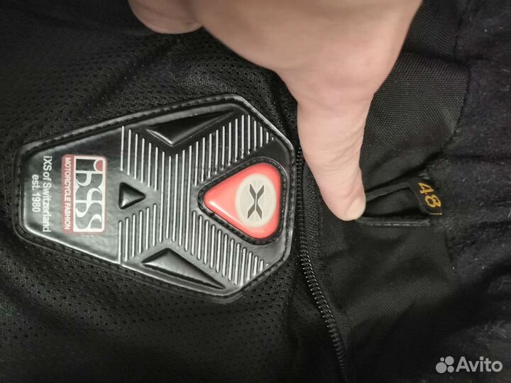 Мотокуртка кожаная мужская