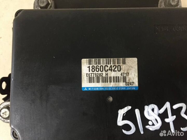 Блок управления двигателем Mitsubishi ASX GA 2010