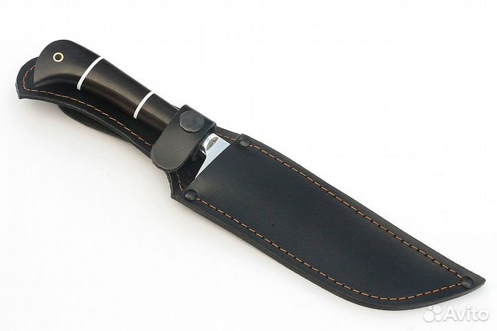 Нож Узбек (х12мф, чёрный граб)