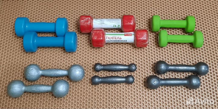 Гиря 16кг СССР Гантели от 0.5кг 2кг. Доставка