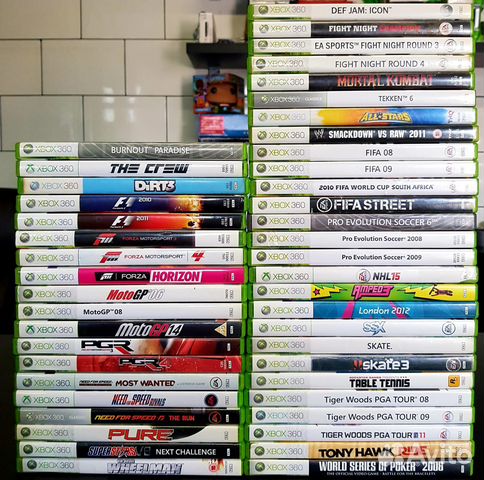 Гонки / Драки / Спорт игры на XBox 360